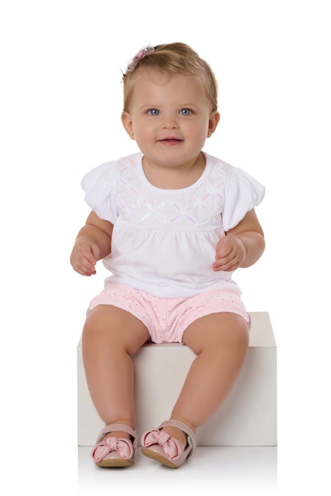 Conjunto baby short Laise Tileesul - Foto 2