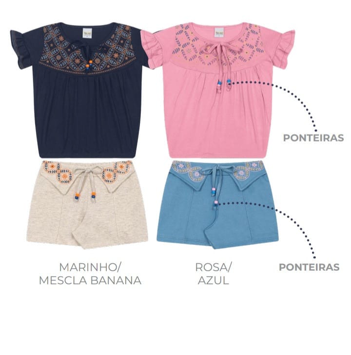 Conjunto Tileesul menina - Foto 2