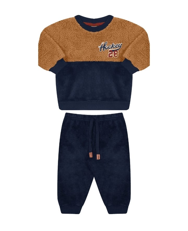 Conjunto baby em pelo e alpaca Tileesul - Foto 2