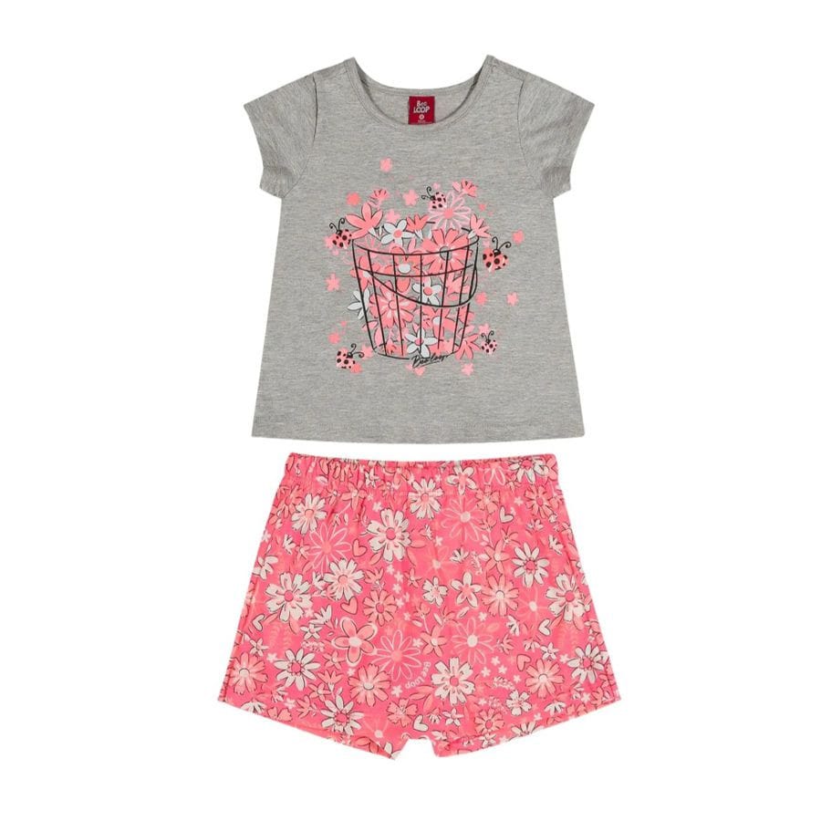Conjunto baby floral Bee Loop - Foto 1