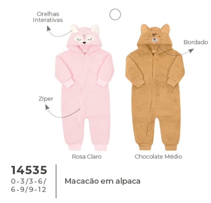 Macacão Baby Menina Tileesul - Foto 4