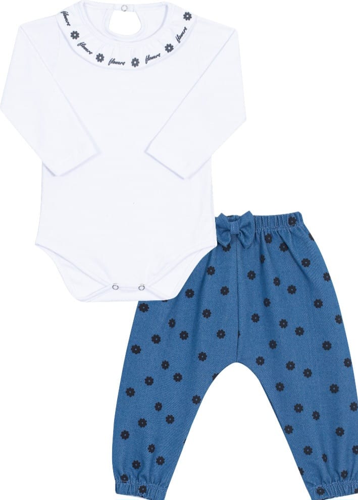 Conjunto body e calça - Foto 2