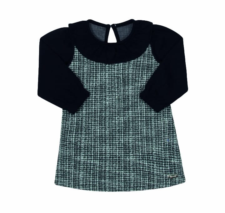Vestido baby em Tweed Tileesul - Foto 5