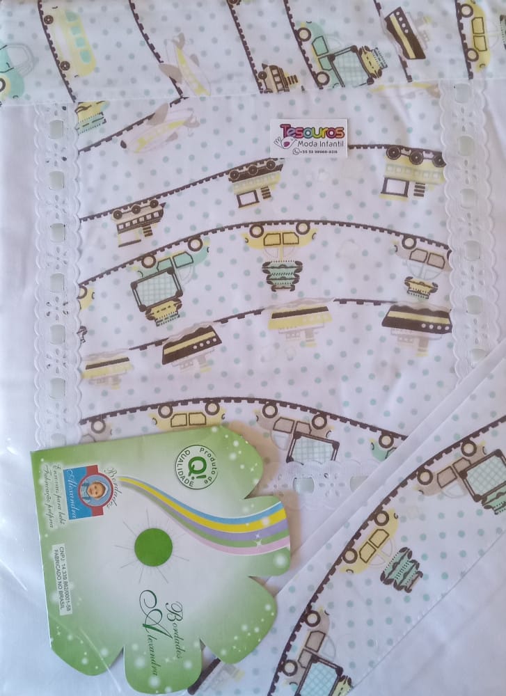 Jogo de lençol para berço premium - Foto 1