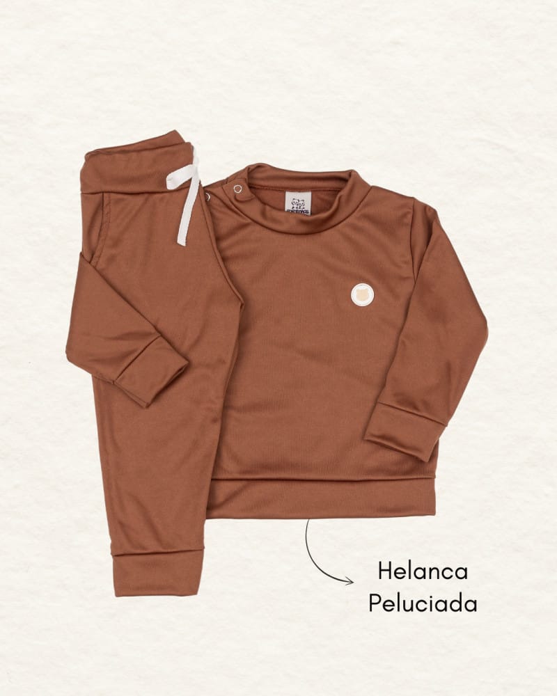 Conjunto Helanca Peluciada - Foto 1