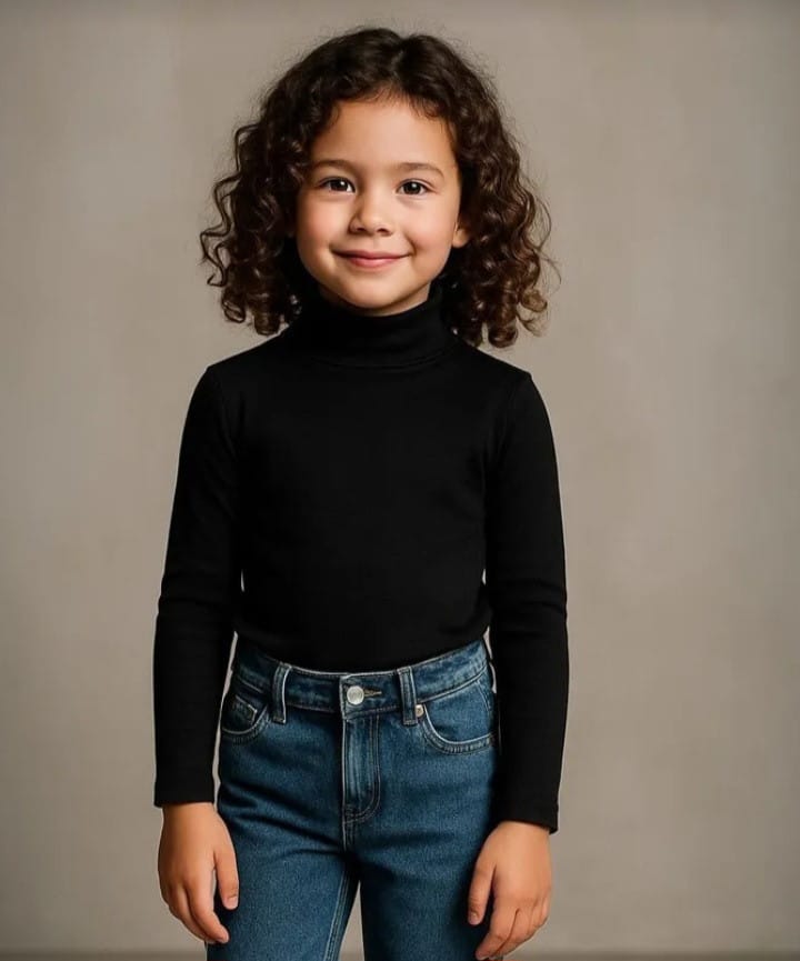 Blusa básica com gola unissex em cotton Mundo Mania - Foto 3