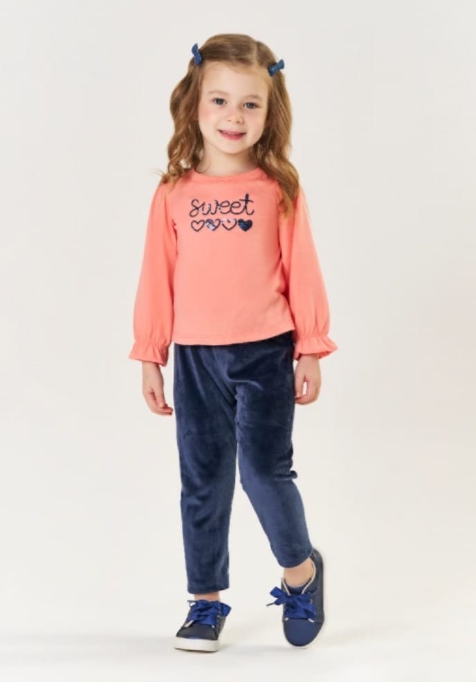 Calça Legging tecido diferenciado Tileesul - Foto 2