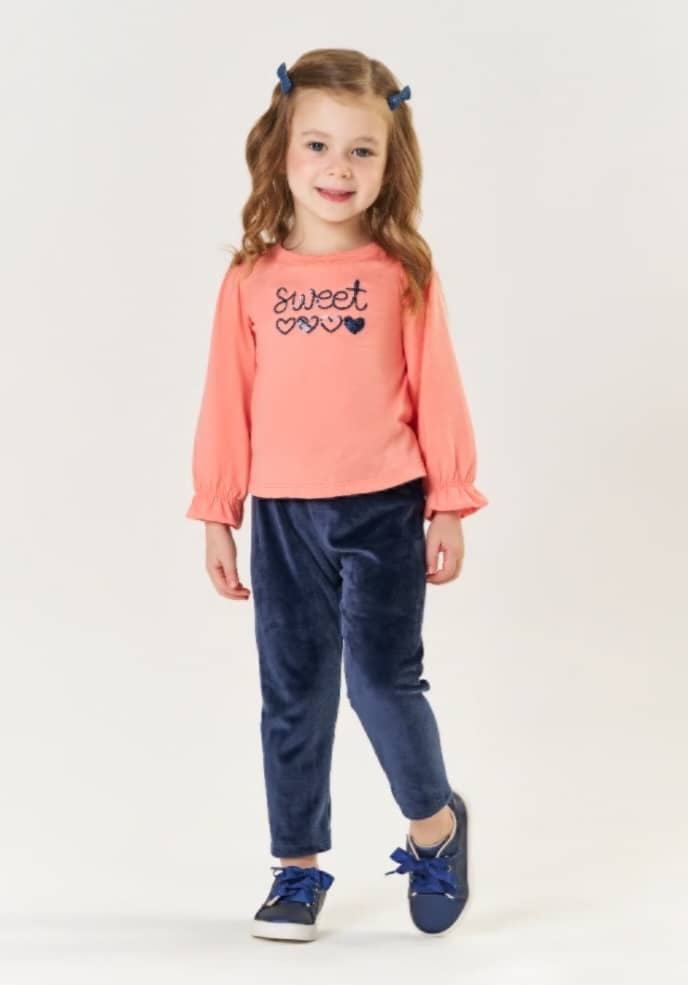 Calça Legging tecido diferenciado Tileesul