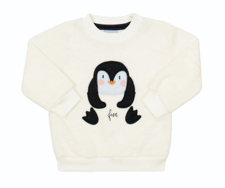 Conjunto Unissex em Fleece Baby Pinguim Tileesul - Foto 3