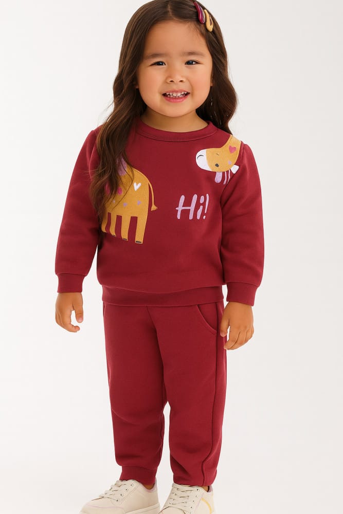 Conjunto Moletom Girafinha Jidi - Foto 2