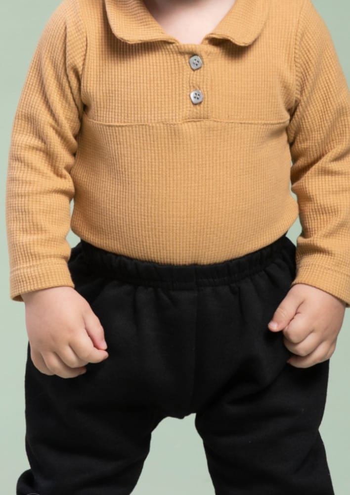 Body polo em malha waffer - Foto 4