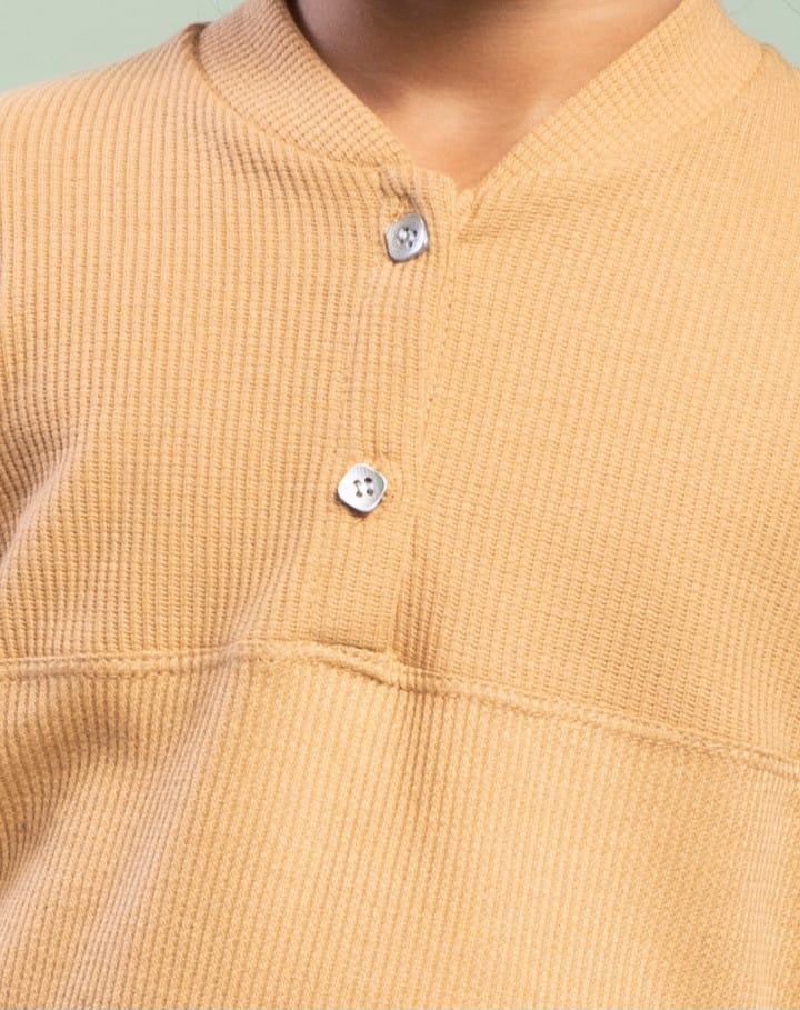 Camisa malha Waffer texturizada - Foto 2