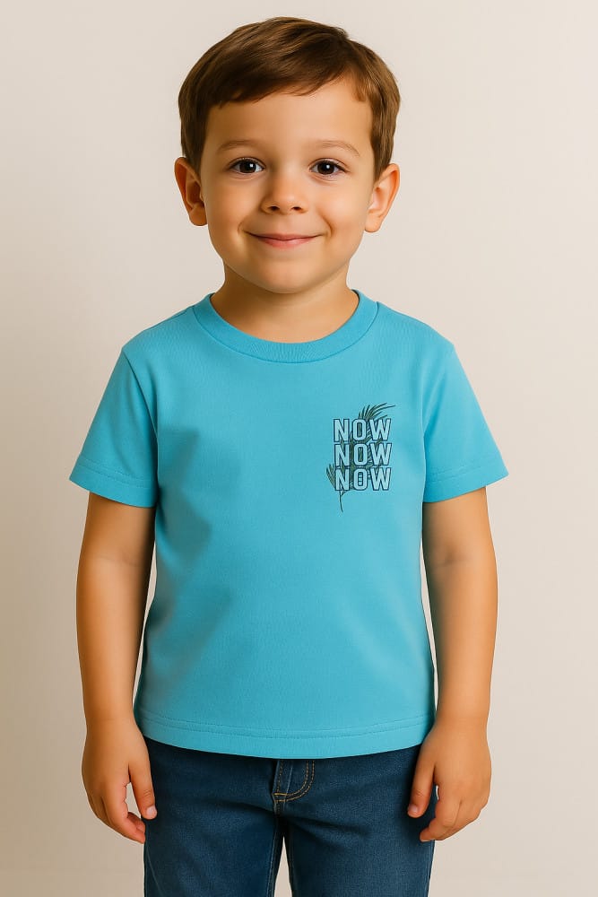 Camiseta estampada Now - Foto 1
