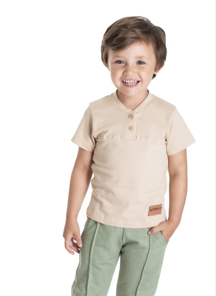 Camisa Slim malha trabalhada - Foto 4