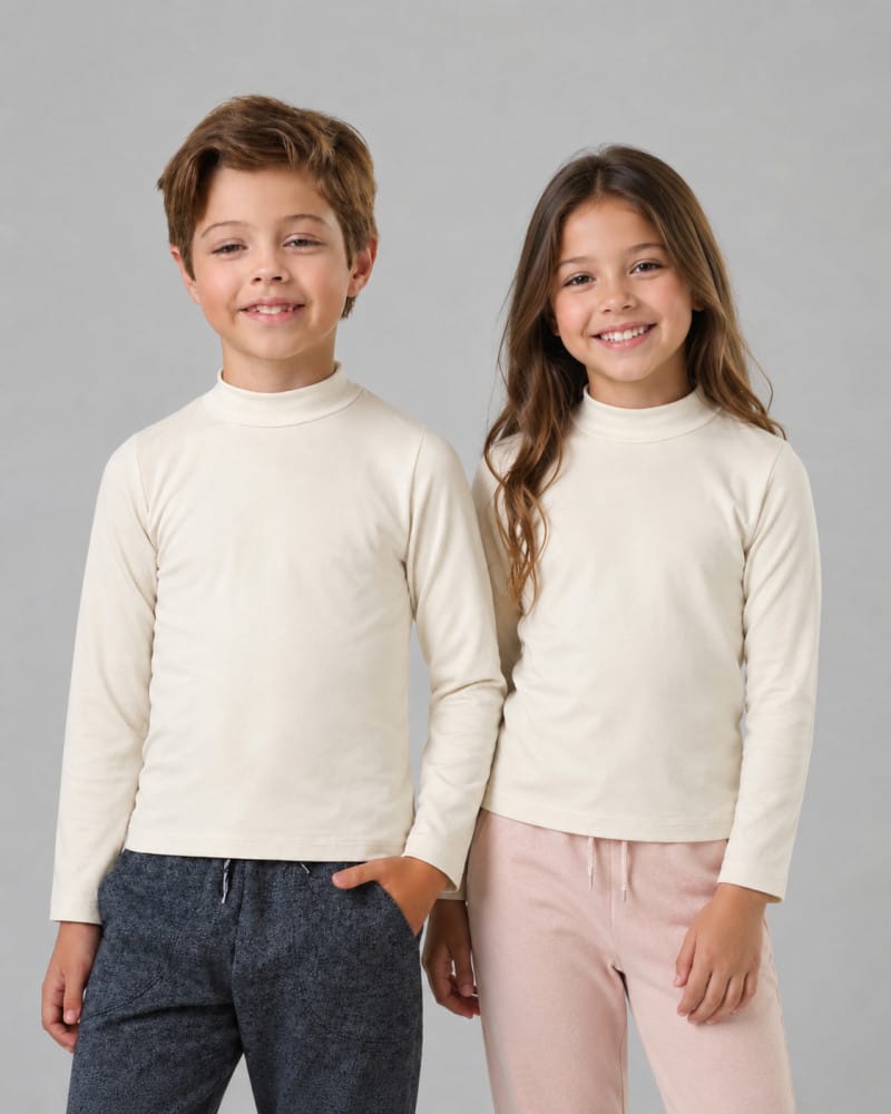 Blusa térmica unissex com gola Fantoni - Foto 1