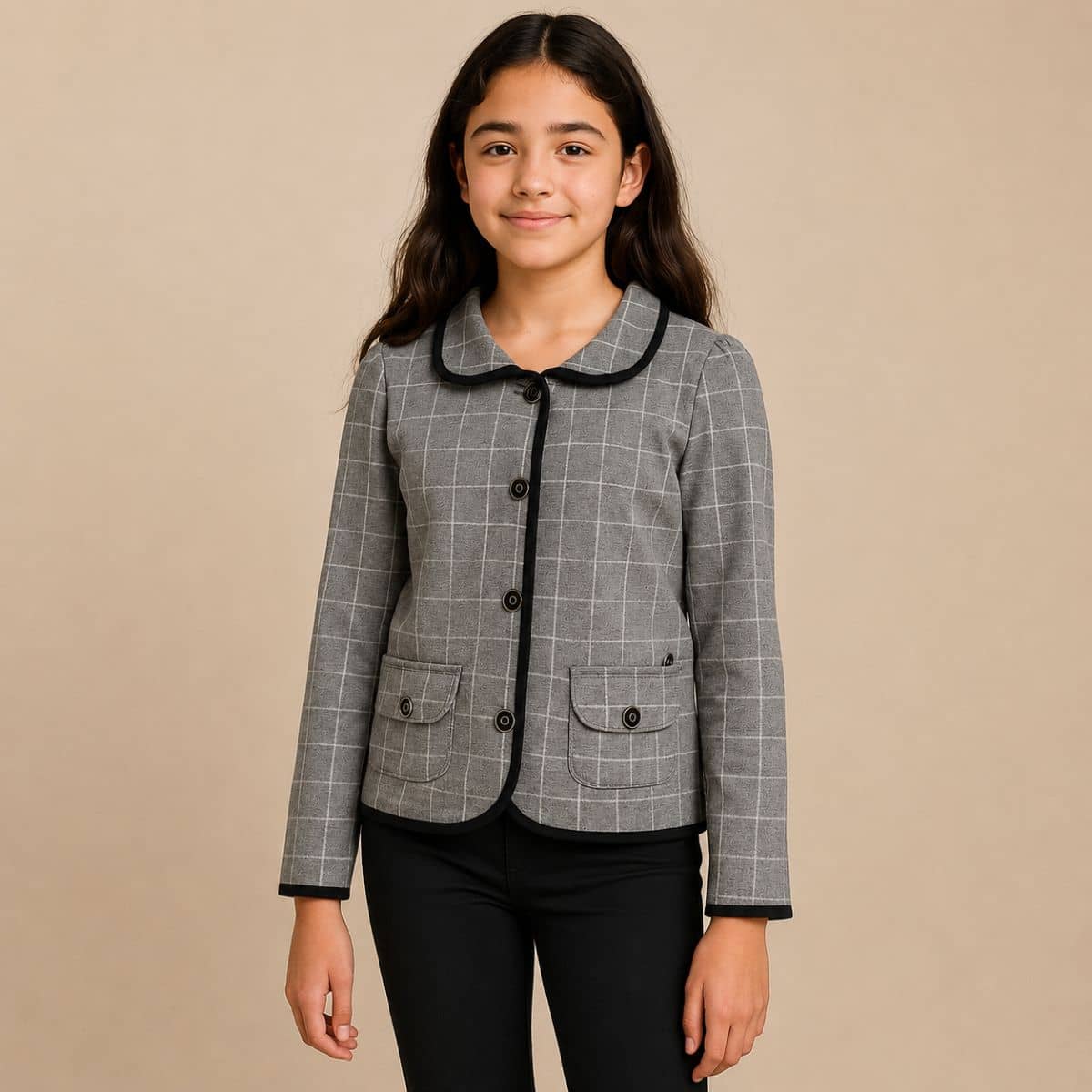 Casaco estilo Blazer retrô Milon