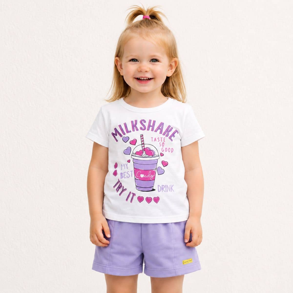 Conjunto menina Milk ShaKe