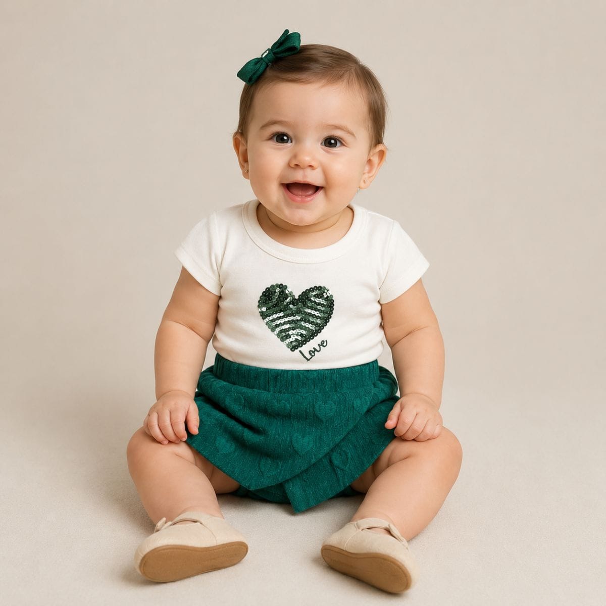 Conjunto Baby bordado Tileesul - Foto 1