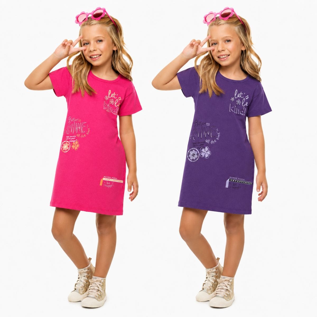 Vestido Mundo Mania - Foto 1