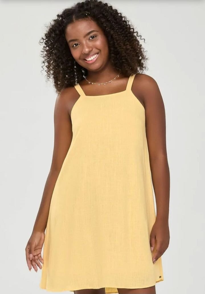 Vestido em viscolinho Elian - Foto 4