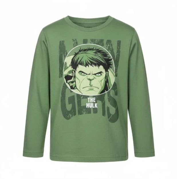 Camiseta Hulk manga longa - Foto 2