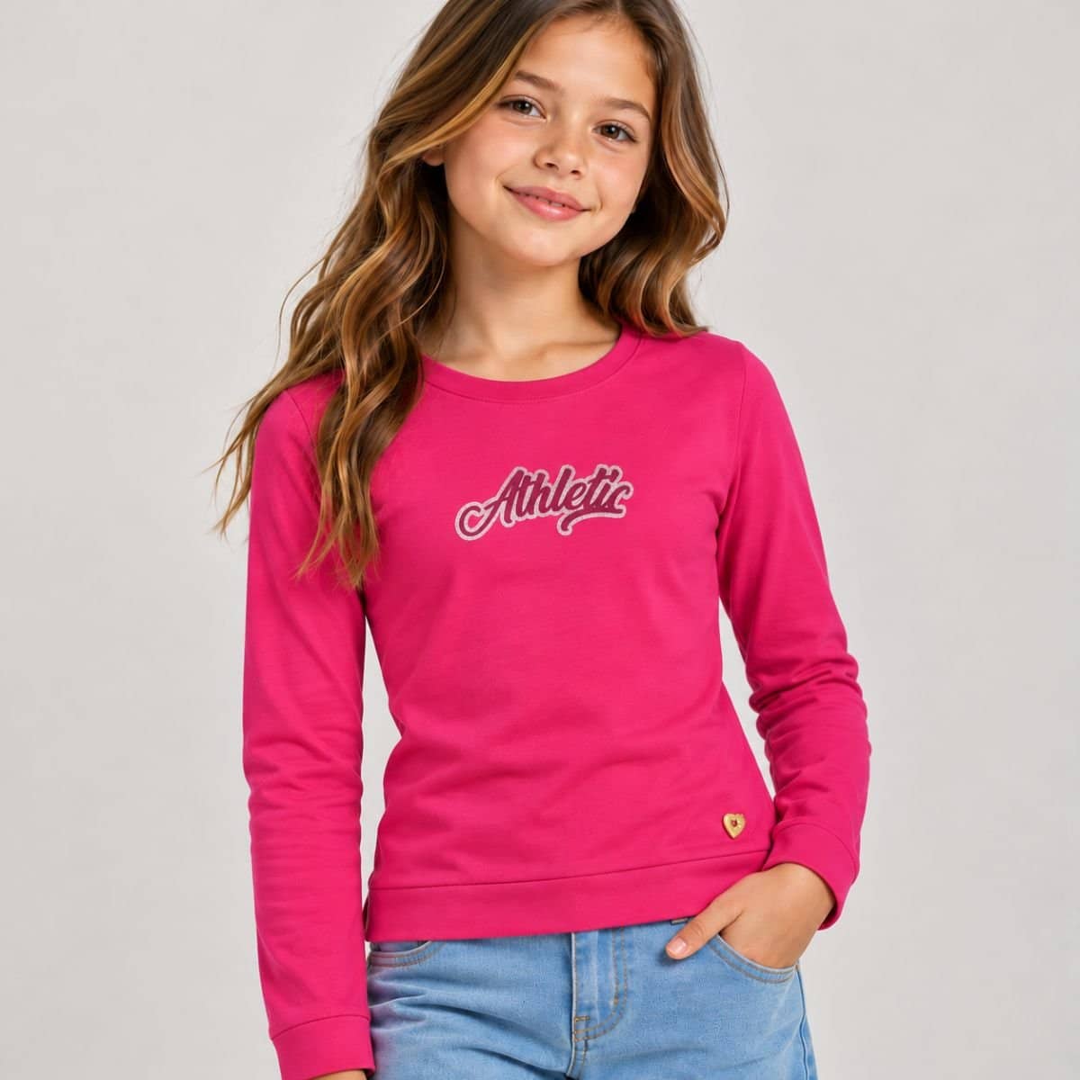 Blusa com glitter Alenice