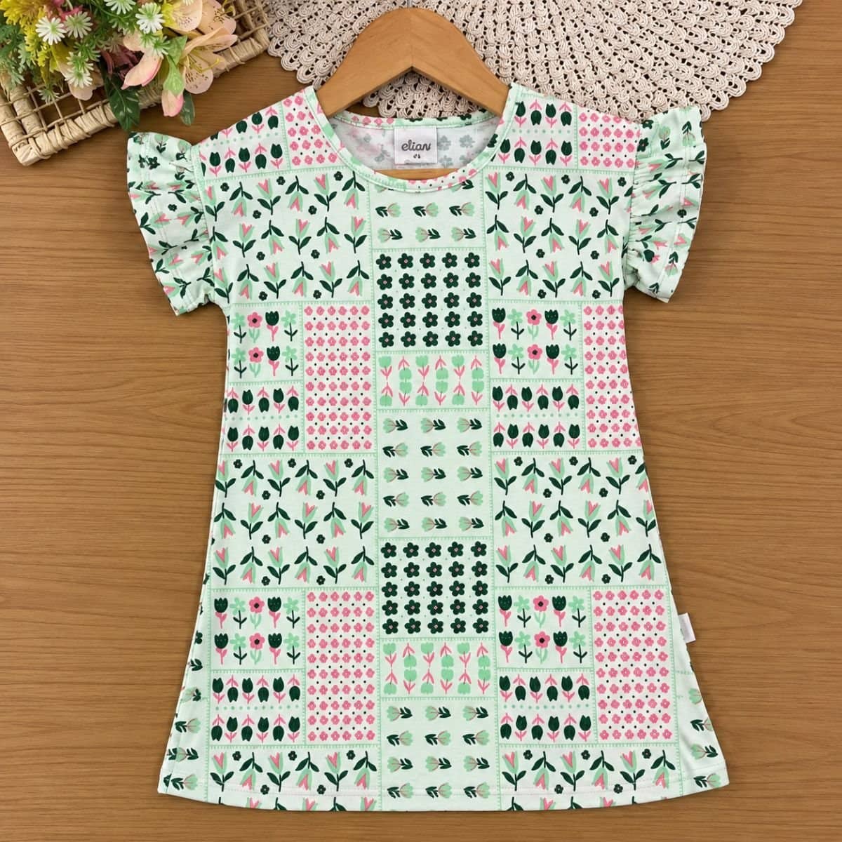 Vestido estampado Elian