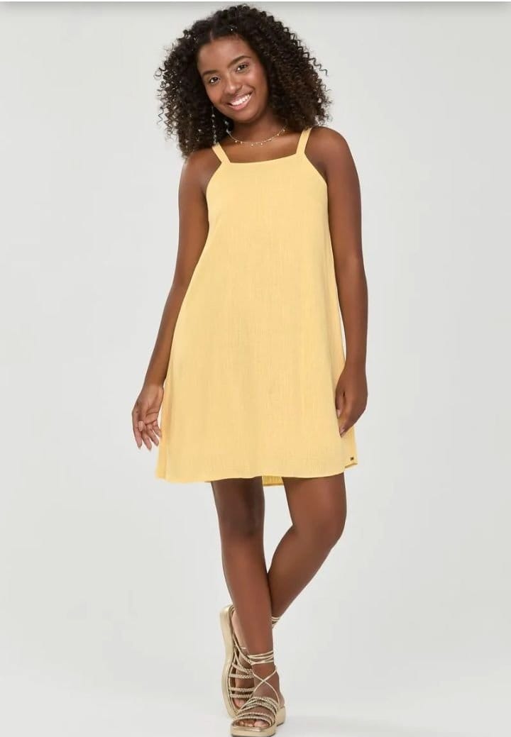 Vestido em viscolinho Elian - Foto 3