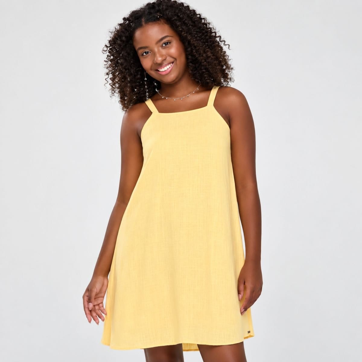 Vestido em viscolinho Elian - Foto 1