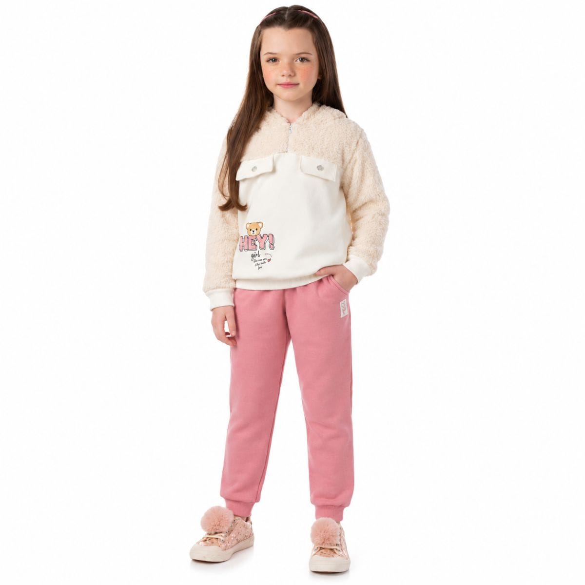 Conjunto moletom e alpaca Tileesul - Foto 1