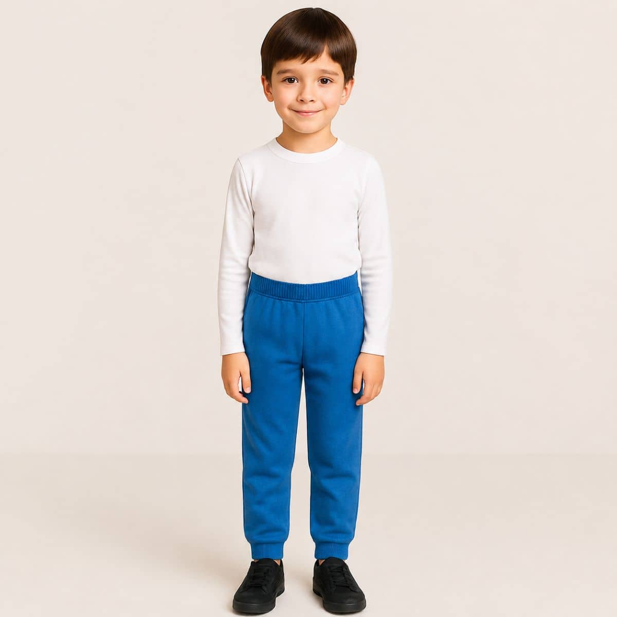 Calça menino moletom peluciado