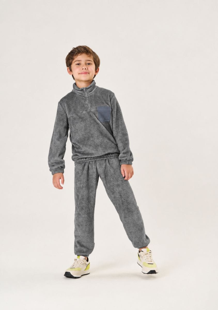 Conjunto com gola em pelo Tileesul - Foto 1