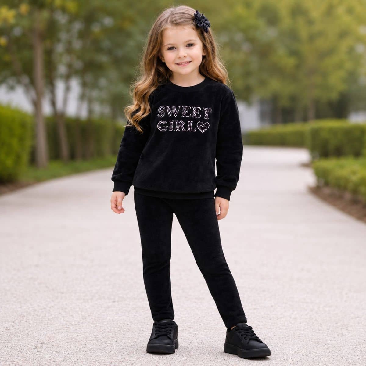 Conjunto Tileesul Em Fleece Sweet Girl